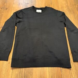 Reigning Champ Men's Midweight Terry Relaxed Crewneck Sweatshirt XL Black